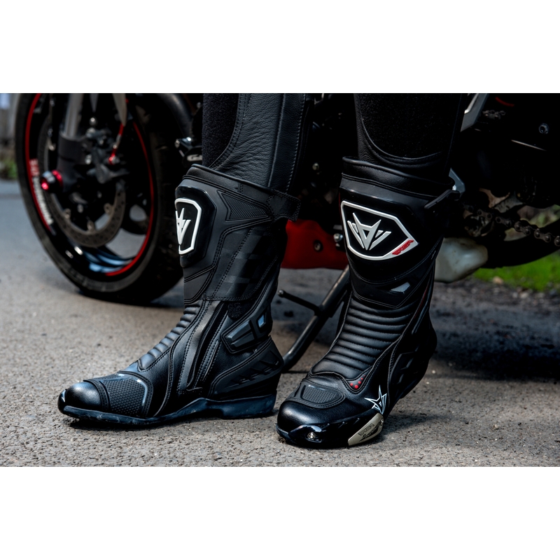 Boty na motorku RSA GP-01 černé výprodej