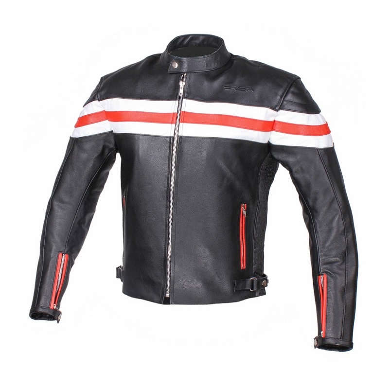Kožená bunda na motorku RSA Lines - II. jakost