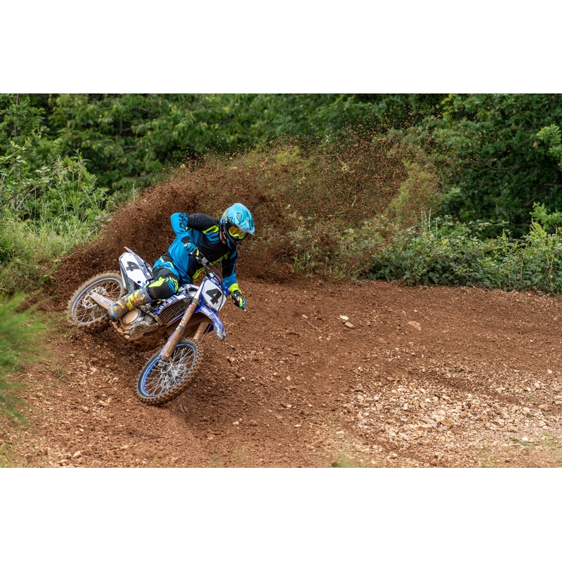 Motokrosový dres Shot DEVO Ultimate modro-fluo žlutý výprodej