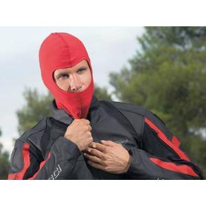 Capucha para casco de moto rojo