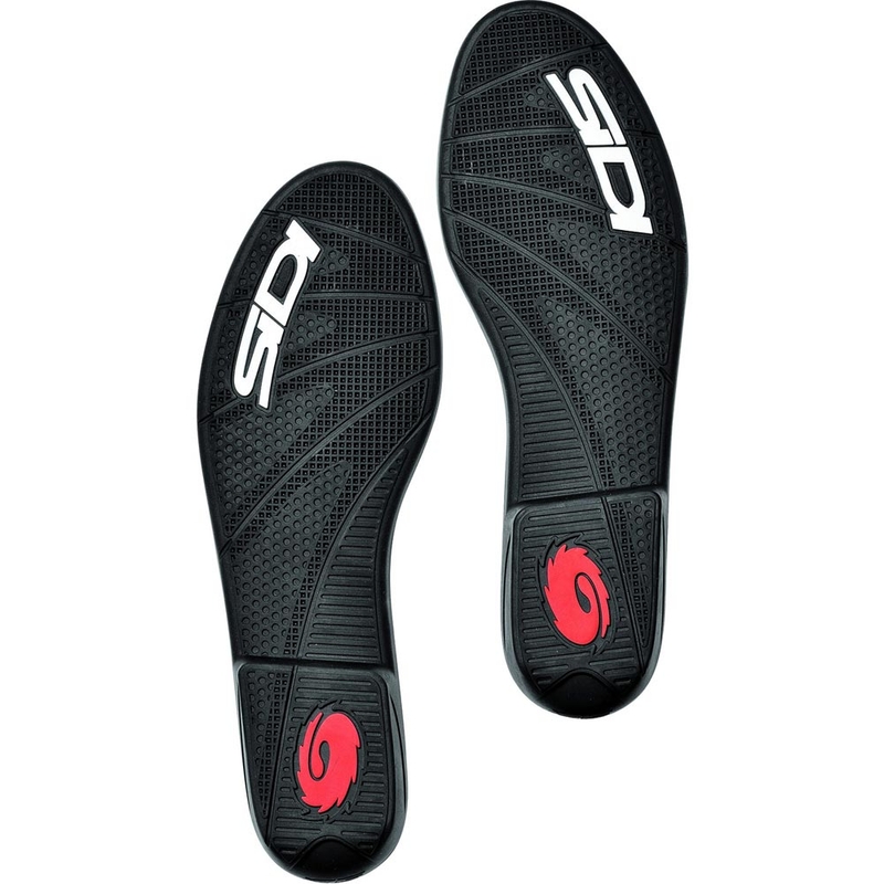Suelas de repuesto SiDi Vertigo, ST, Cobra, Fusion, Rex, Vortice, color negro-rojo