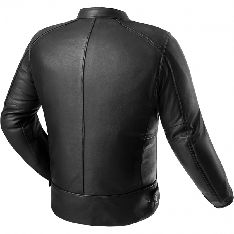 Chaqueta de moto de cuero Shima Hunter 3.0 negra
