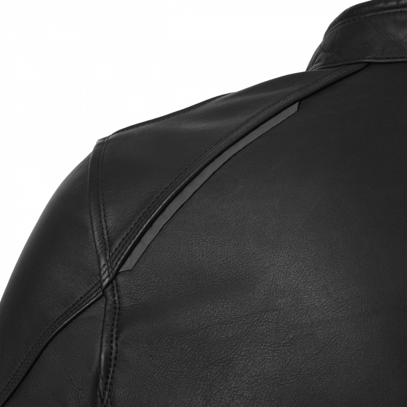 Chaqueta de moto de cuero Shima Hunter 3.0 negra