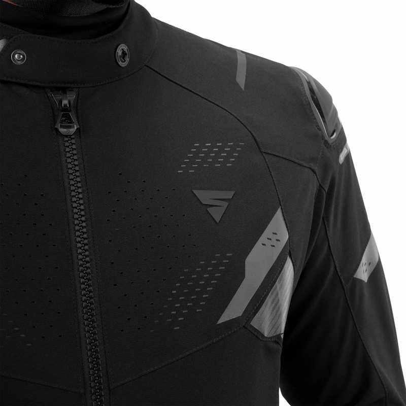 Chaqueta de moto Shima STX negra