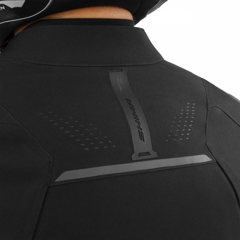 Chaqueta de moto Shima STX negra
