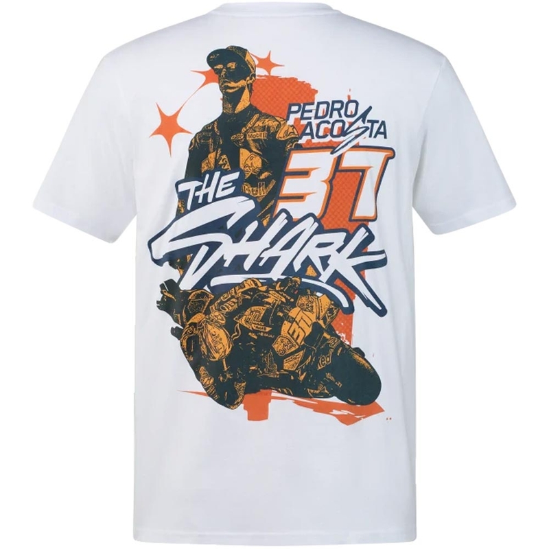 Camiseta blanca KTM Acosta Rider