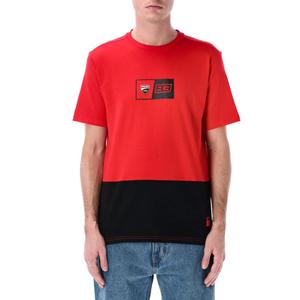 Camiseta Ducati Corse Marc Márquez con logo rojo