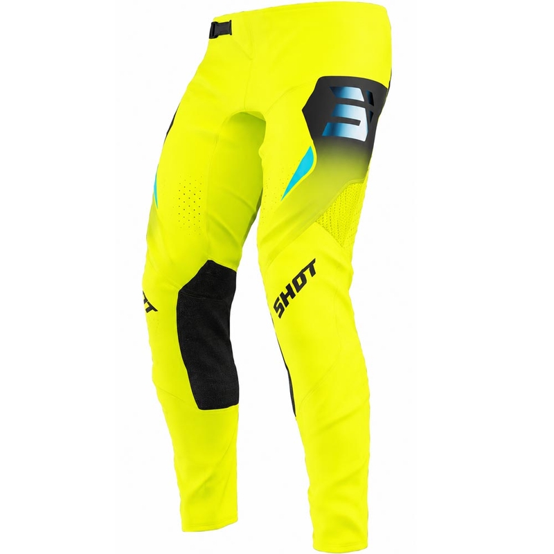 Pantalones Shot Aerolite Phase MX Amarillo Flúor