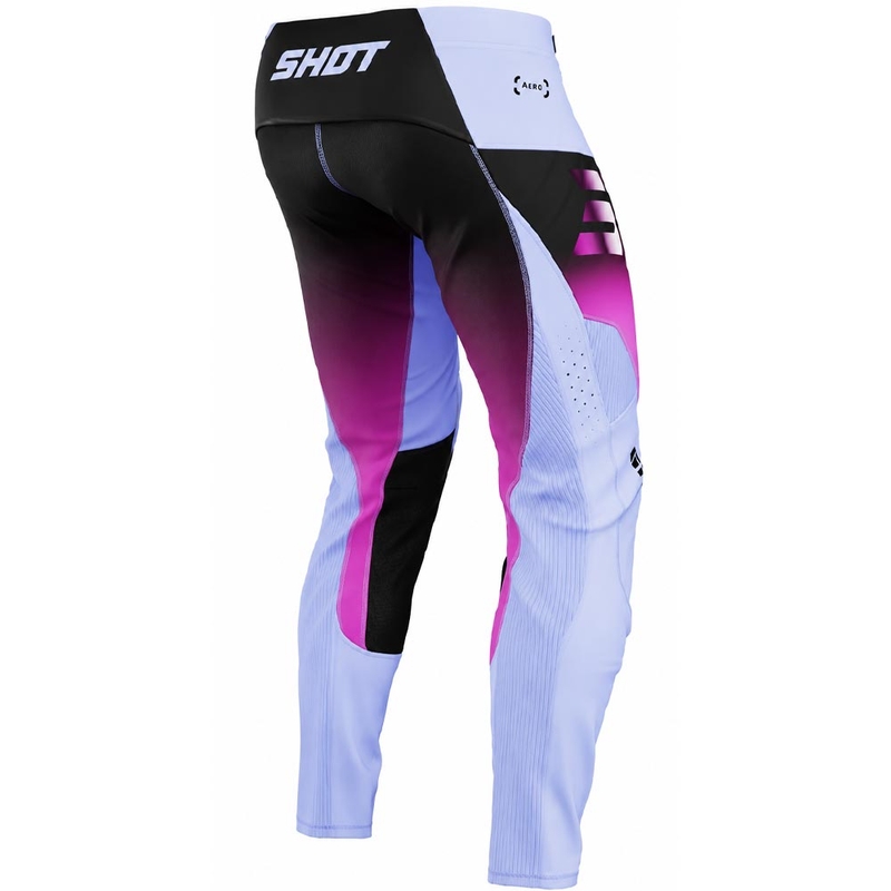 Pantalones de motocross Shot Aerolite Phase morados