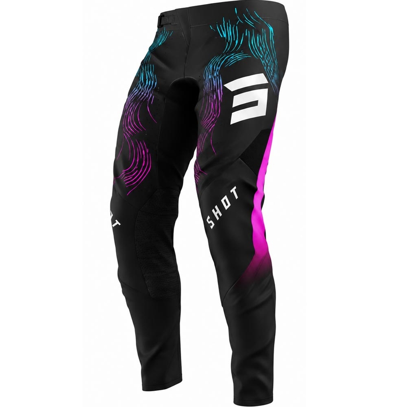 Pantalones de motocross Shot Aerolite Volt color rosa