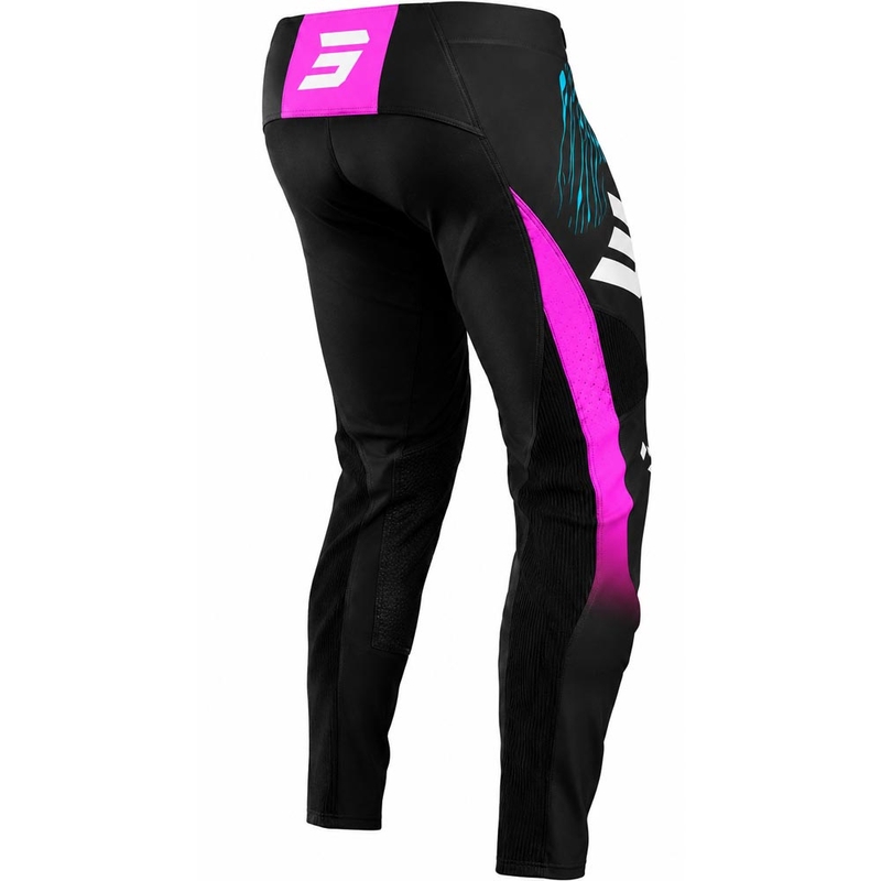 Pantalones de motocross Shot Aerolite Volt color rosa
