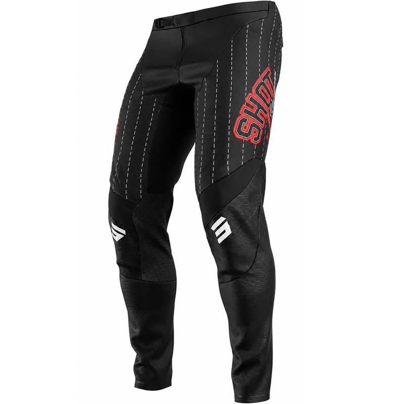 Pantalones de motocross Shot Contact Dawg negros