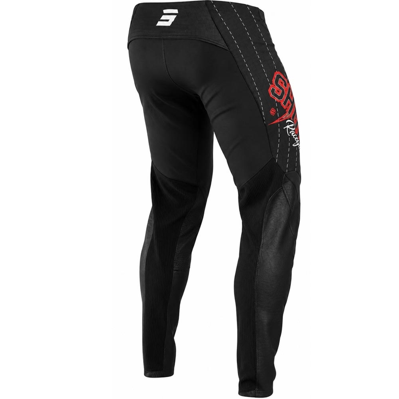 Pantalones de motocross Shot Contact Dawg negros