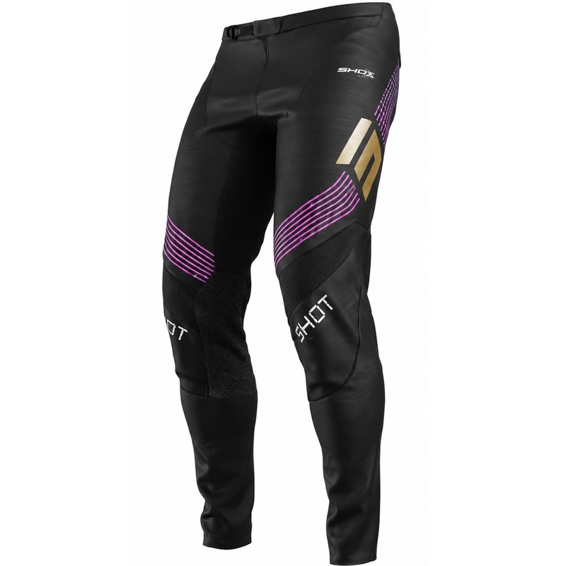 Pantalones de motocross Shot Contact Kicker negros