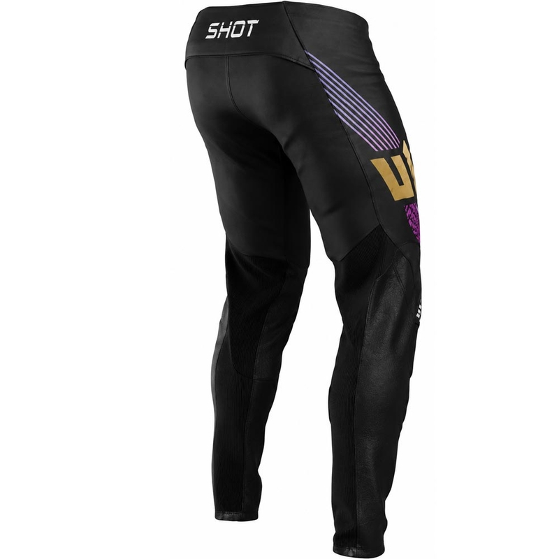 Pantalones de motocross Shot Contact Kicker negros