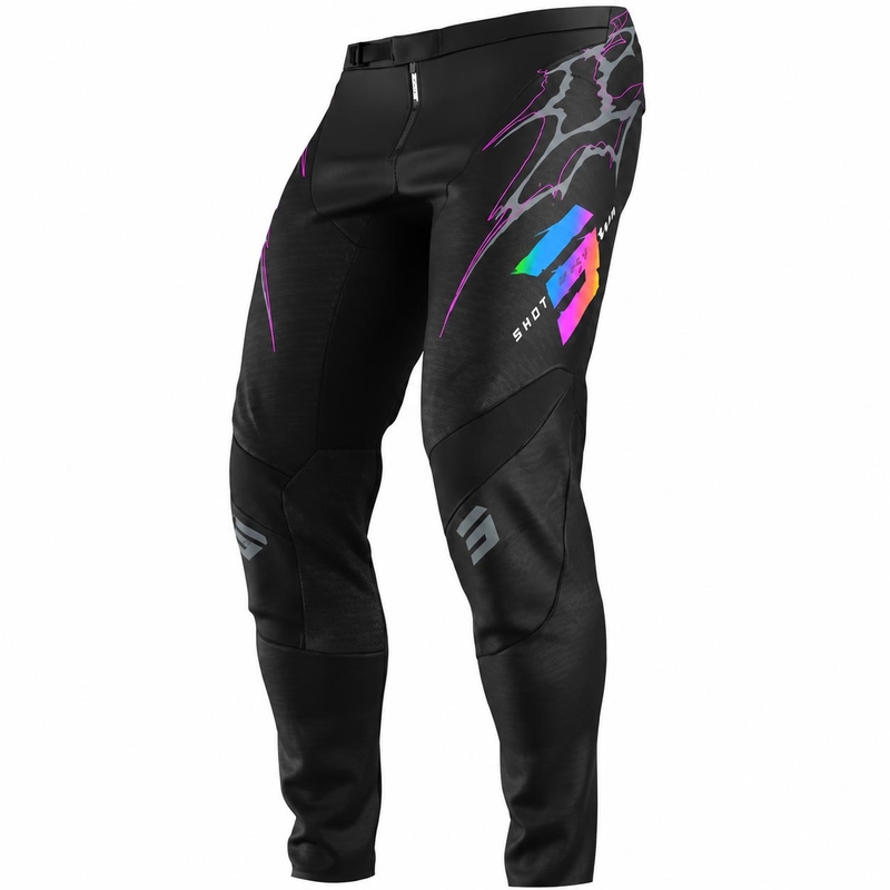 Pantalones de motocross Shot Contact Rac negros