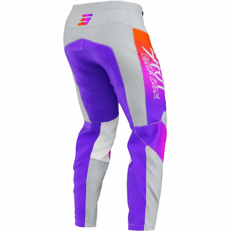 Pantalones de motocross Shot Devo Montana morados