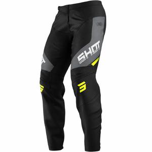 Pantalones de motocross Shot Devo Struck grises