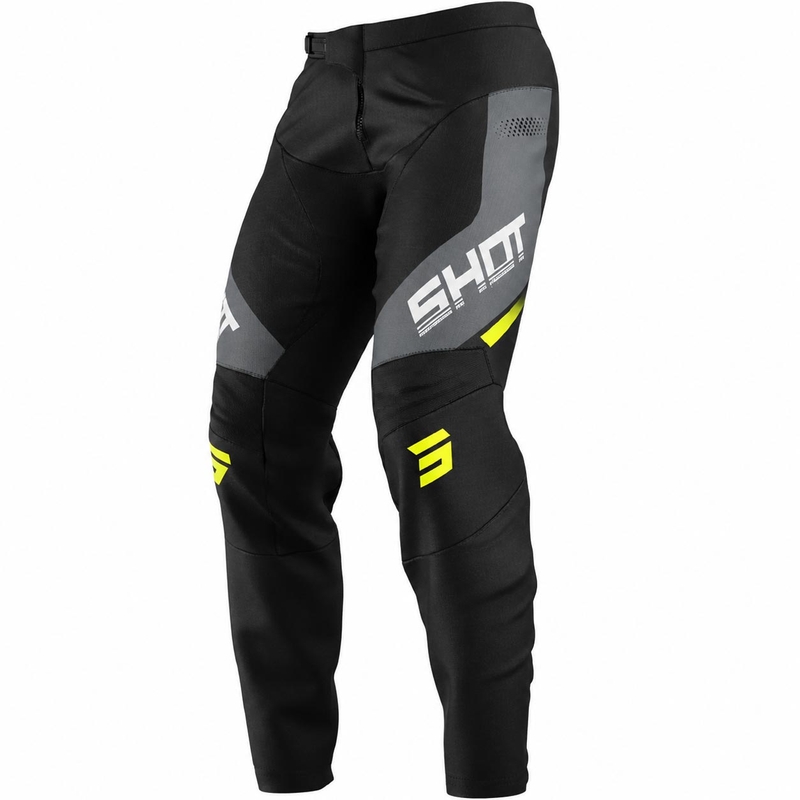 Pantalones de motocross Shot Devo Struck grises