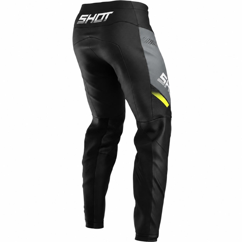 Pantalones de motocross Shot Devo Struck grises