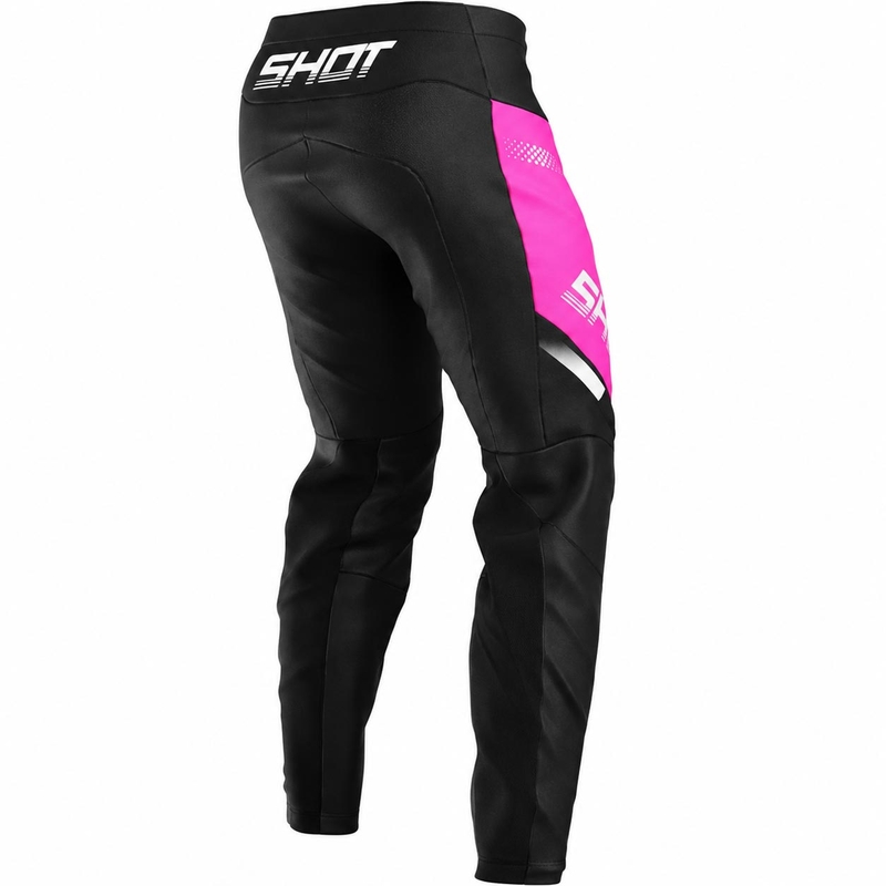 Pantalones de motocross Shot Devo Struck color rosa