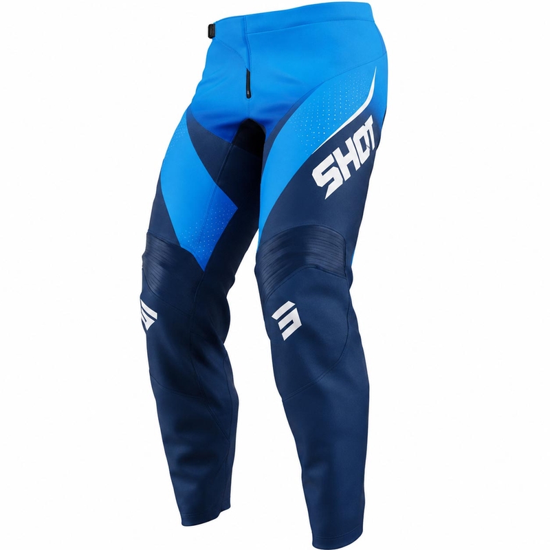 Pantalones de motocross Shot Draw Clash azules