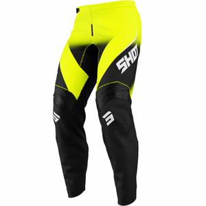 Pantalones de motocross Shot Draw Clash amarillo flúor