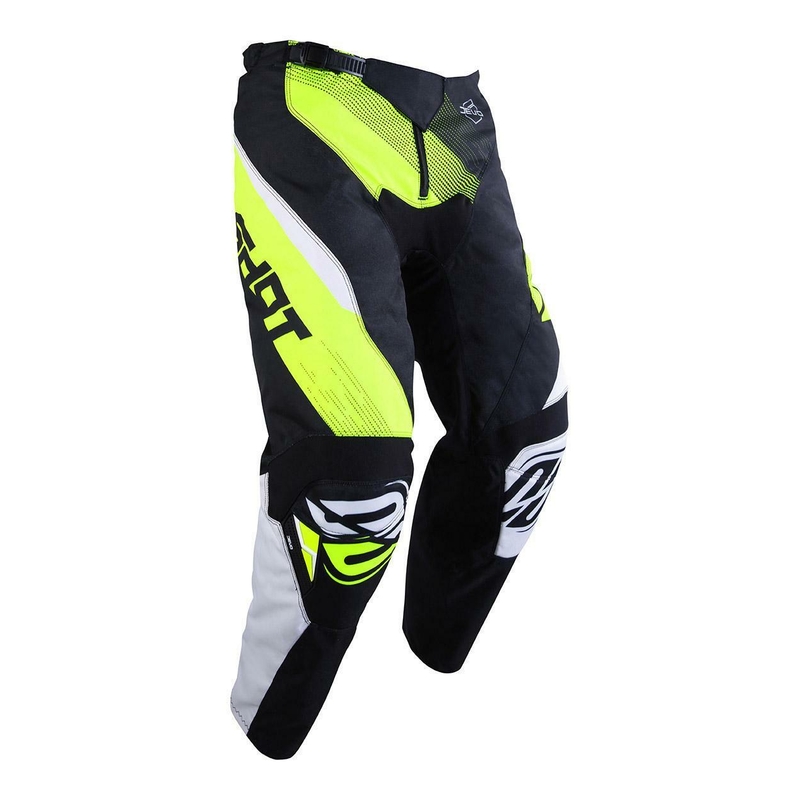 Komplet (dres + kalhoty) Shot DEVO Ultimate černo-fluo žlutý