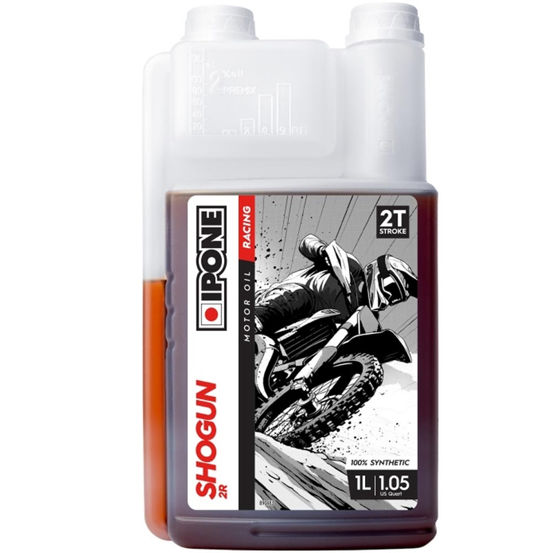 Aceite sintético 2T IPONE Shogun 2R para mezcla 1 l