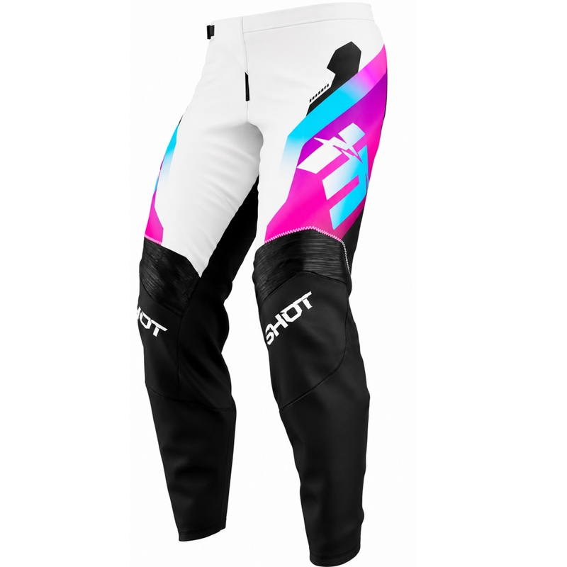 Pantalones de motocross Shot Draw Rocket Kids color rosa