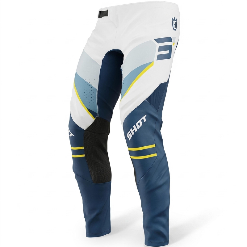 Pantalones de motocross Shot Aerolite HVA 27 azules