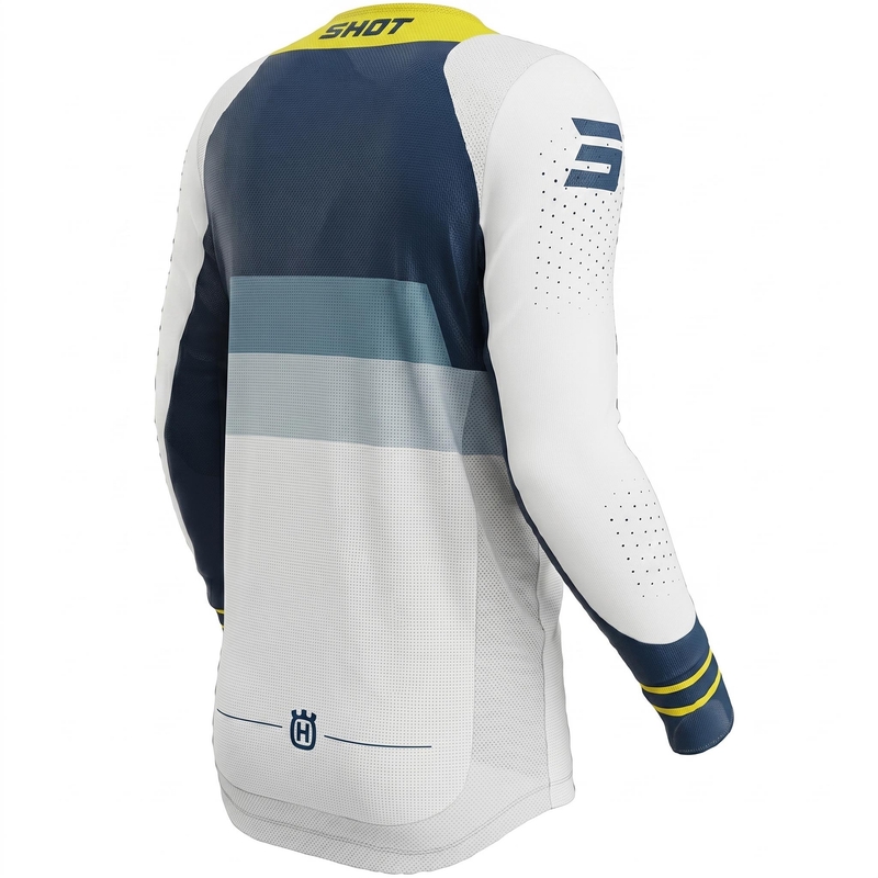 Camiseta motocross Shot Aerolite HVA 27 azul