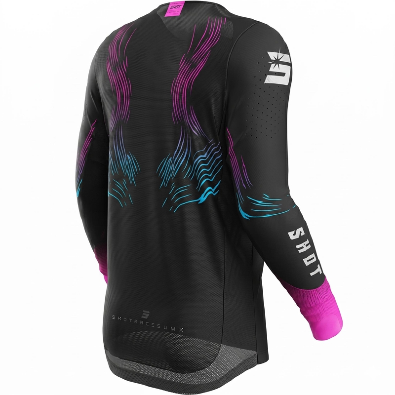 Camiseta de Cross Shot Aerolite Volt rosa