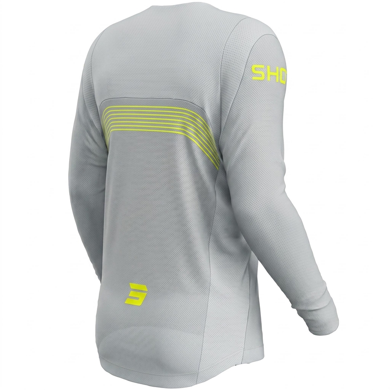 Camiseta de motocross Shot Contact Kicker gris