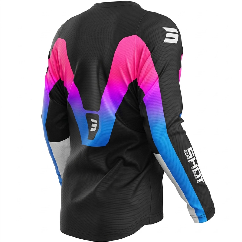 Camiseta de motocross Shot Devo Struck rosa