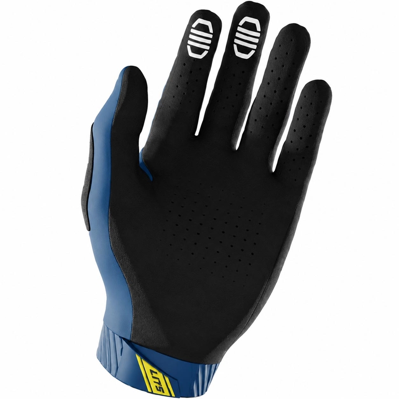 Guantes motocross Shot Lite HVA 27 azul