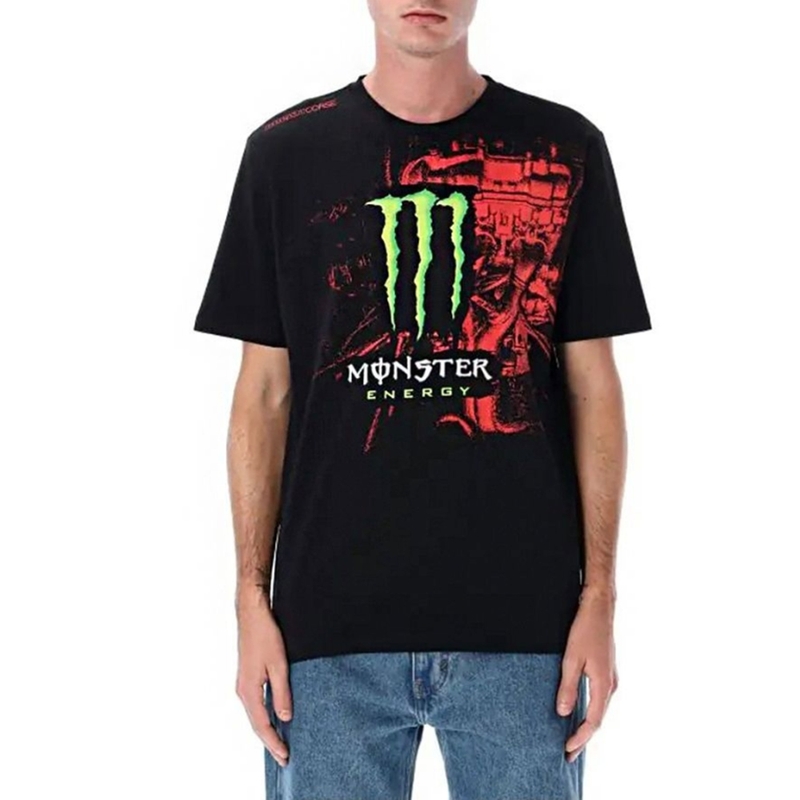 Camiseta Ducati Dual Monster negra
