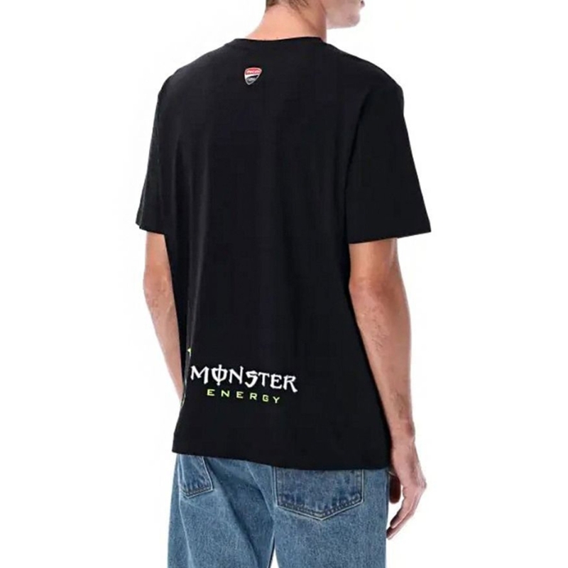 Camiseta Ducati Dual Monster negra