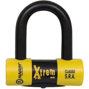 Bloqueo de disco de freno Auvray XTREM Mini de 16 mm, color amarillo