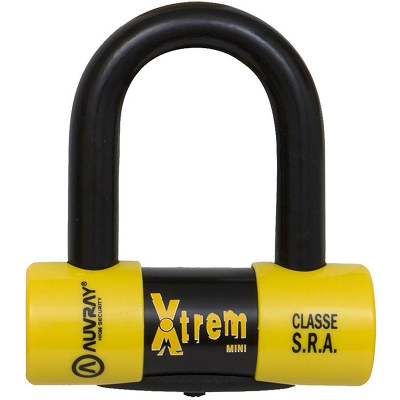 Bloqueo de disco de freno Auvray XTREM Mini de 16 mm, color amarillo