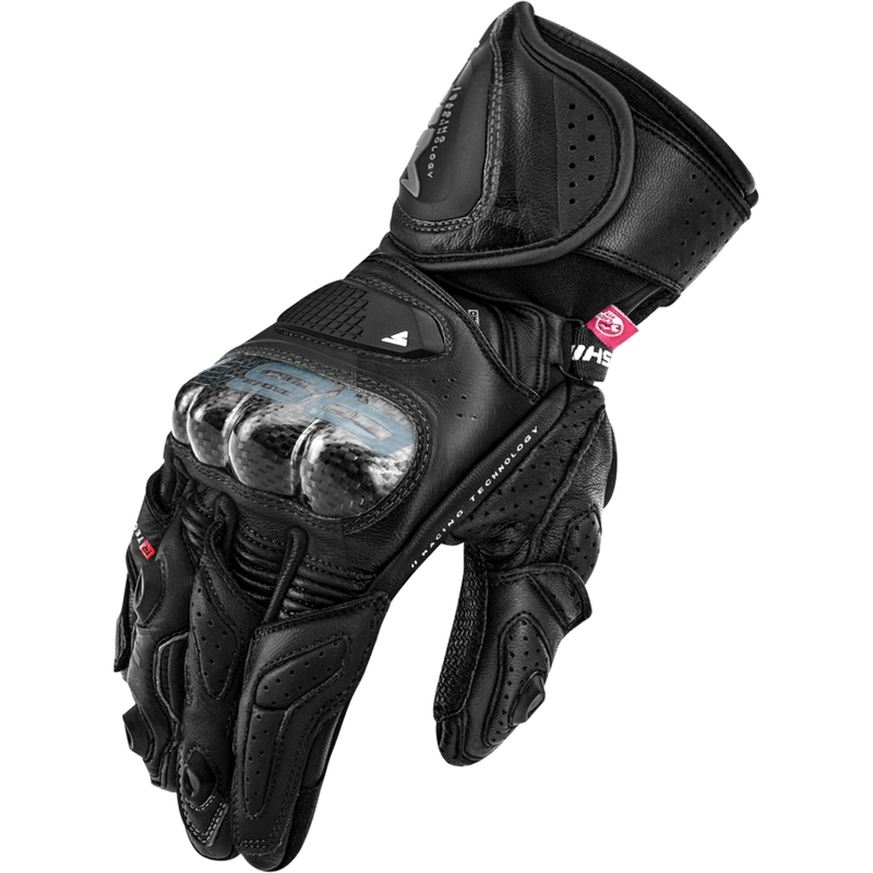 Guantes de moto para mujer Shima RS-3 negros