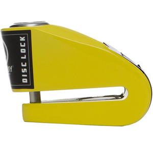 Candado de disco de freno Auvray B-Lock 06 con alarma de 120 dB, amarillo