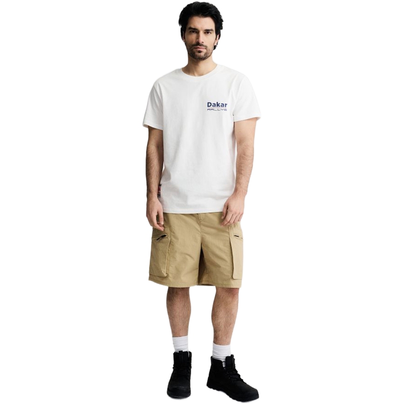 Camiseta blanca del Dakar Car