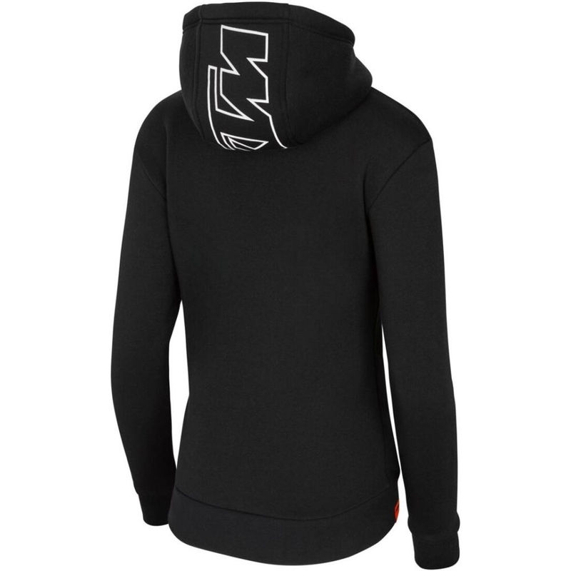 Sudadera negra con logo KTM para mujer