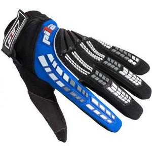 Guantes de moto MX Pilot negro/azul
