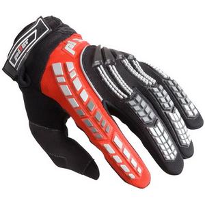 Guantes de moto MX Pilot negro/rojo