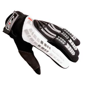 Guantes de moto MX Pilot negro/blanco