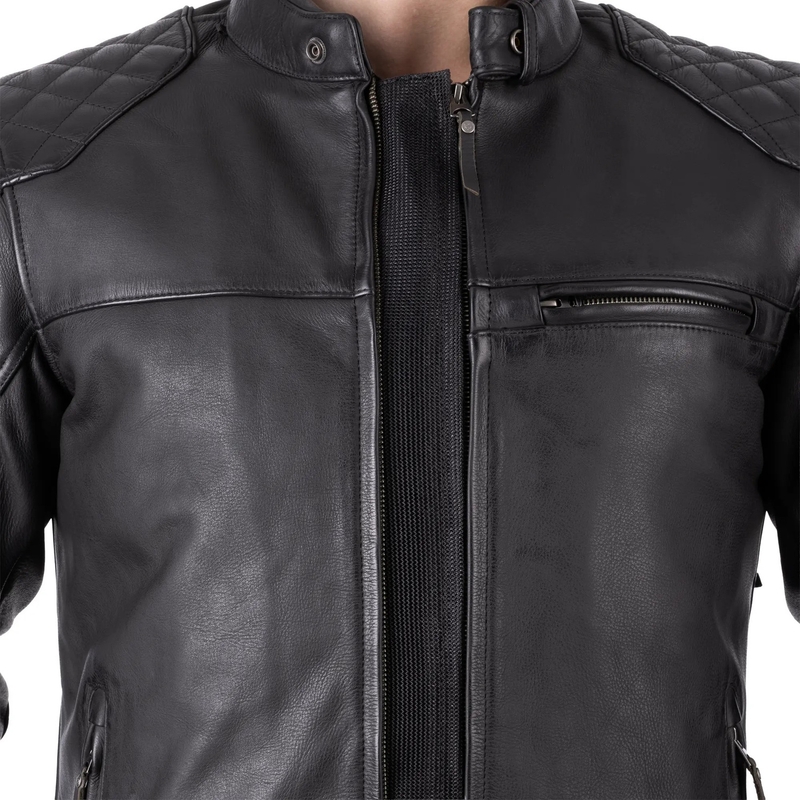 Chaqueta de moto Oxford Route 73 3.0 negra