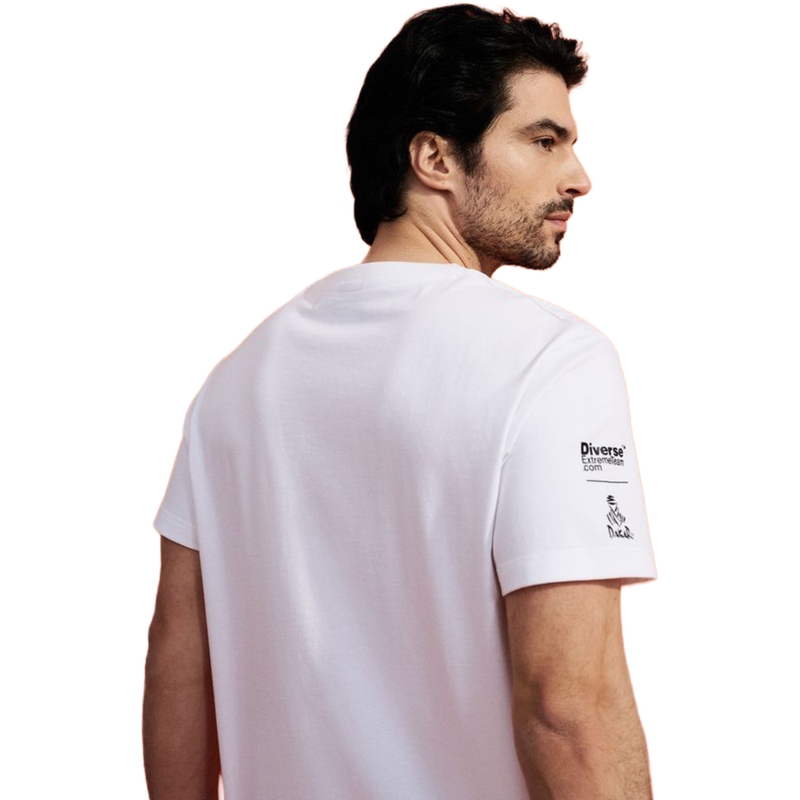 Camiseta blanca Dakar Ride B