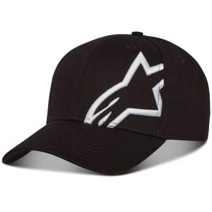 Gorra Alpinestars Corp Snap 2 negra y blanca